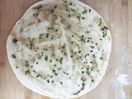 Make Onion cake step 9
