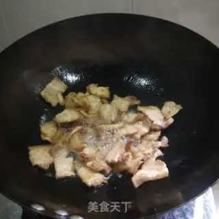 Make Scrambled and fried meat step 4