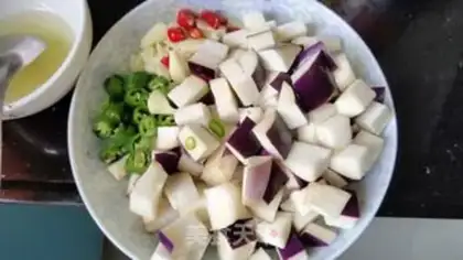 Make ♪ The green bean eggplant ♪ step 1