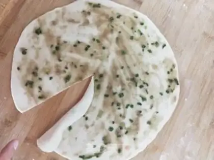Make Onion cake step 10