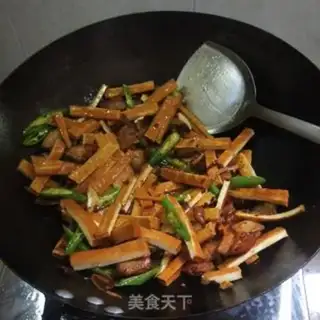 Make Scrambled and fried meat step 7