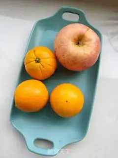 Make Apple orange mixed juice step 0