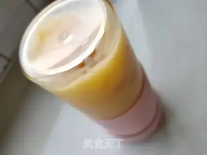 Make Apple orange mixed juice step 3