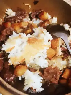 Make Beef potato rice step 7