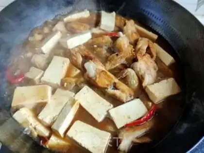 Make Catfish tofu step 15
