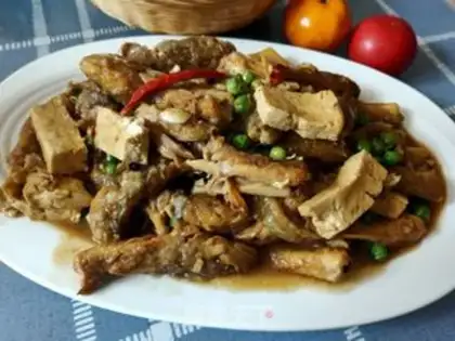 Make Catfish tofu step 19