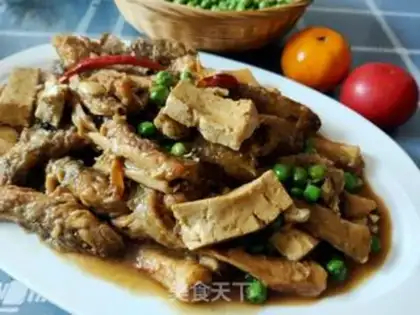 Make Catfish tofu step 20