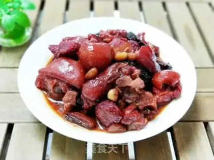 Make Red pig feet step 10