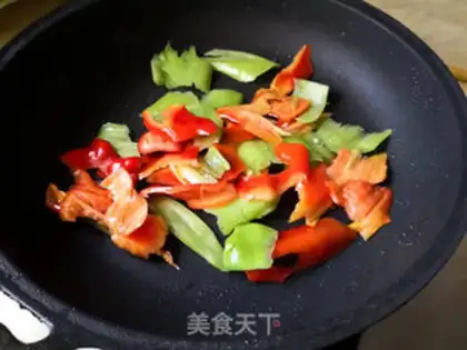 Make Spicy tofu step 2