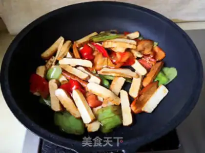 Make Spicy tofu step 4