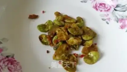Make Spicy beans step 1