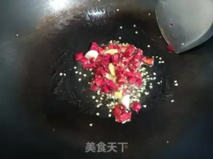 Make Spicy intestines step 1