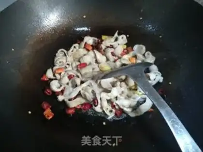 Make Spicy intestines step 2