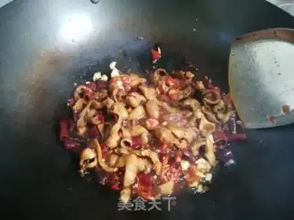 Make Spicy intestines step 6