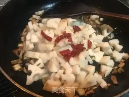 Make Meat and pepper step 5