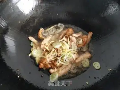 Make Garlic fried meat step 2