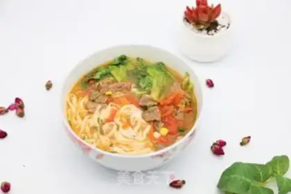 Make Tomato beef noodles step 9
