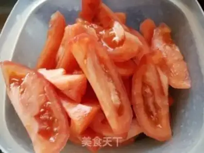 Make Tomato egg noodles step 0