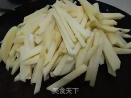 Make The oven fries step 0