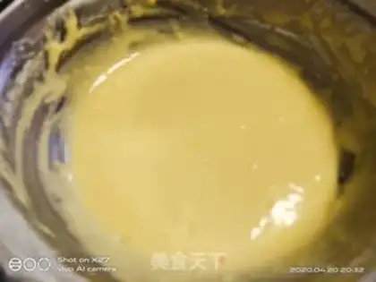 Make Coco marble cake roll step 4
