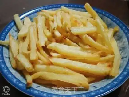 Make The oven fries step 4