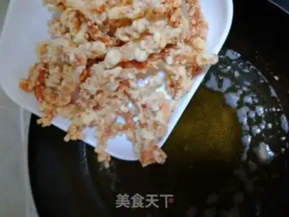 Make Dried meat fries step 5