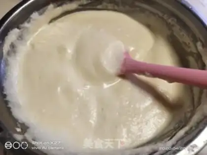 Make Coco marble cake roll step 7