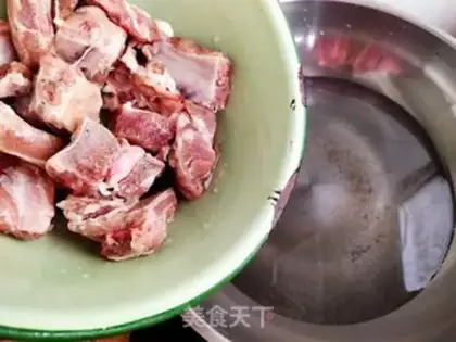 Make Red burn ribs step 0