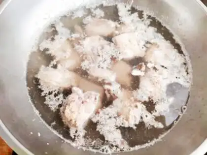 Make Red burn ribs step 1