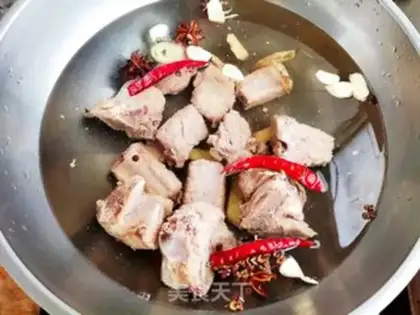 Make Red burn ribs step 3