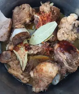 Make Bean petal sauce step 5
