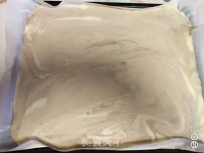Make Coco marble cake roll step 11