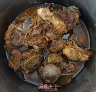 Make Bean petal sauce step 8