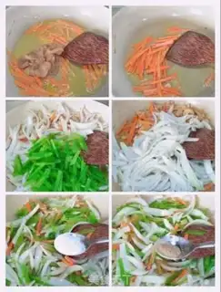 Make White onion fried celery step 4