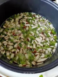 Make Vegetable congee step 0