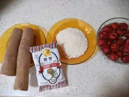 Make Mountain cake step 0
