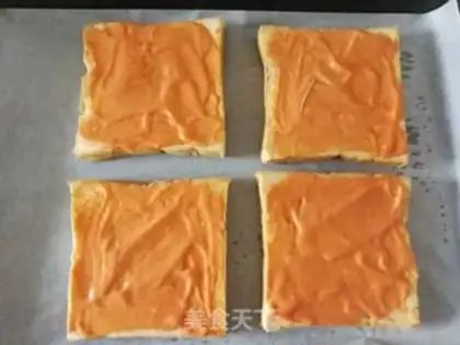 Make Mango toast step 7