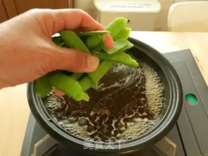 Make ♪ Japanese glittering purple peas ♪ step 0