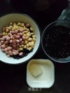 Make Black bean peanut paste step 1