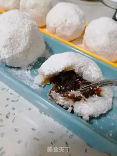 Make Mountain cake step 8