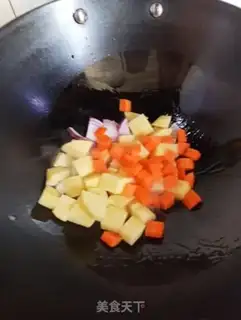 Make Curry beef step 1