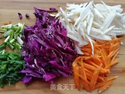 Make ♪ Lavender blue chrysanthemum ♪ step 1