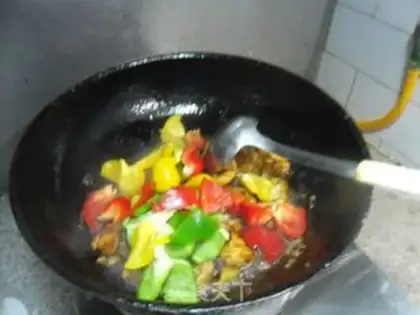 Make Pepper chicken step 8