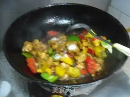 Make Pepper chicken step 9