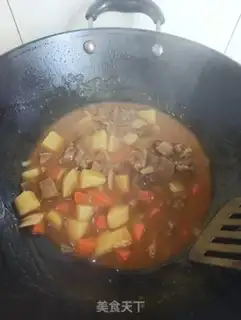 Make Curry beef step 7