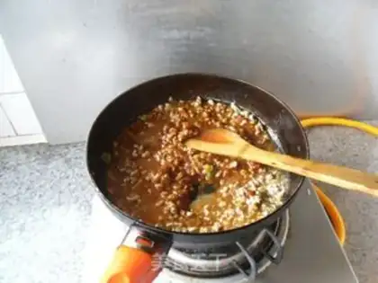 Make Meat bean gravy step 6