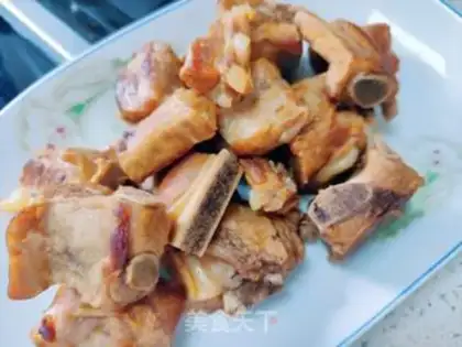 Make Sugar vinegar ribs step 1