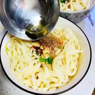 Make Oily stick noodles step 10