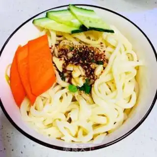 Make Oily stick noodles step 11