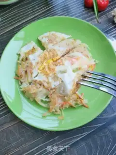 Make Potato cheese fried eggs step 10